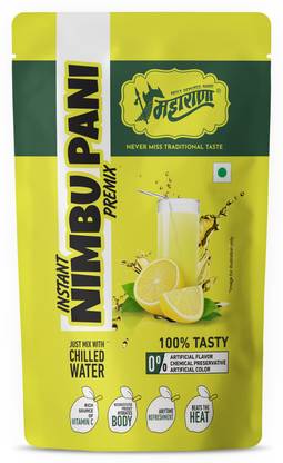 Maharana Instant Nimbu Pani Mix Pack of 15 | Drink For Refreshment, Energy Boost Hydration Drink