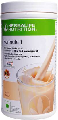 HERBALIFE FORMULA1SHAKE VANILLA 500 Gm Nutrition Drink
