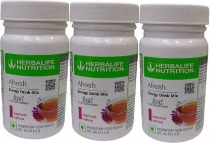 HERBALIFE Afresh Pack Of 3 Energy Drink