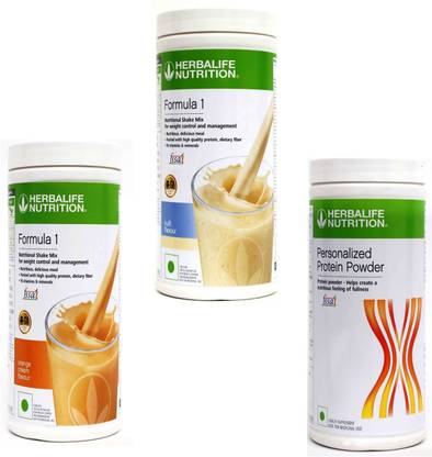 HERBALIFE FORMULA1 ORANGE WITH FORMULA1 KULFI WITH PROTIEN POWDER 400G Nutrition Drink