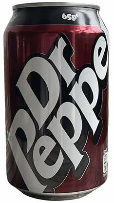 Dr.Pepper Orginal Flavour 330ml , (Pack 12 Cans X 330ml Each) Nutrition Drink
