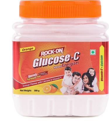 ROCK ON Glucose-C Tangy Orange Energy Drink with Calcium & Vitamin C Energy Drink Energy Drink