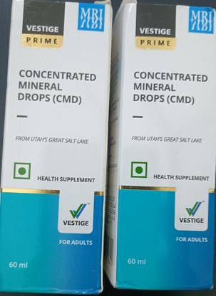Vestige Concentrate Mineral Drops CMD - 60ml*2 Nutrition Drink
