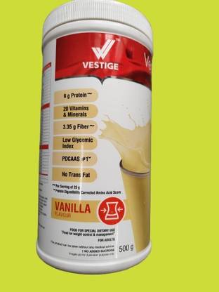 Vestige NEW VANILLA FLAVOUR SHAKE PACK OF ONE Nutrition Drink