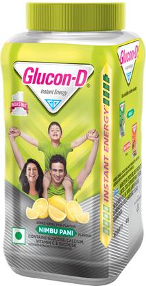 GLUCON-D Instant Energy Health Drink Nimbu Pani Nutrition Drink