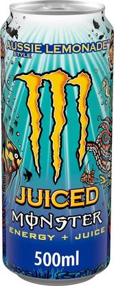 Monster Energy + Juiced Aussie Lemonade Style (Imported) Energy Drink