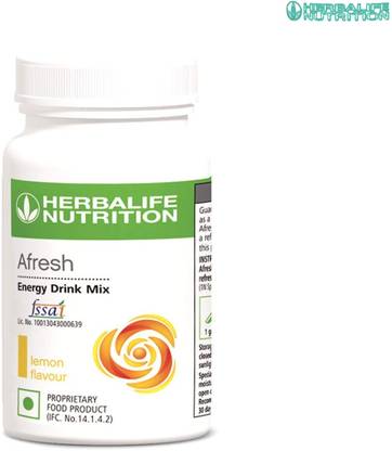 HERBALIFE Nutrition Afresh Lemon Energy Drink with Herbalifee Nutrition Energy Drink