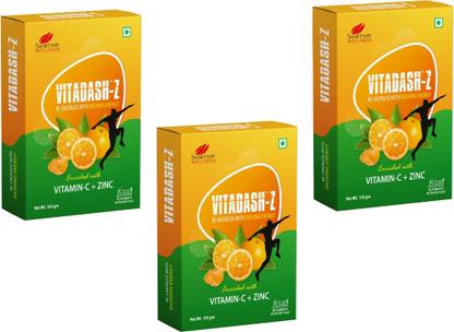 Vitadash Z Powder 105 g (Pack of 3) | Energy Boost Powder | Immediate Power Energy Drink