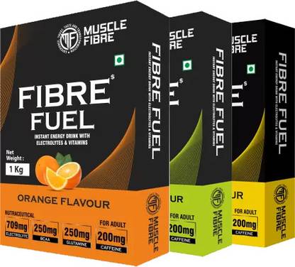 Muscle Fibre Real Energy To Restore Lost Electrolytes With BCAA For Rapid Recovery Sports Drink