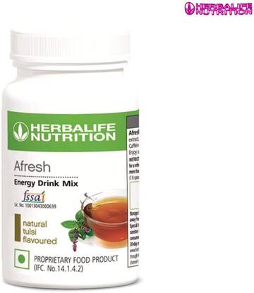 HERBALIFE Nutrition Herbalifee Afresh - A Natural Tulsi Energy Drink for a Healthy Boost Energy Drink