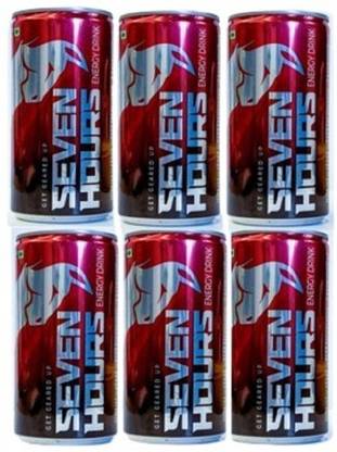 SEVEN HOURS Energy Drinks (6 X 250 ML) Energy Drink