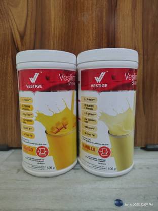 Vestige F-1MANGO OR VANILLA SHAKE 500GM WEIGHT LOSS SHAKE Energy Drink