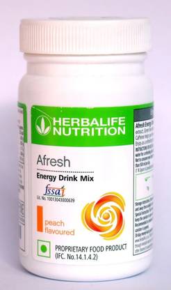 Herbalife Nutrition Afresh Energy Drink Peach Flavor Energy Drink
