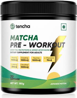 Tencha Matcha Pre Workout (30 Servings) Sports Drink