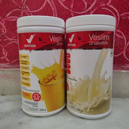Vestige FORMULA-1 MANGO SHAKE500GM -SHAKEMATE500GM WEIGHT LOSS COMBO Energy Drink