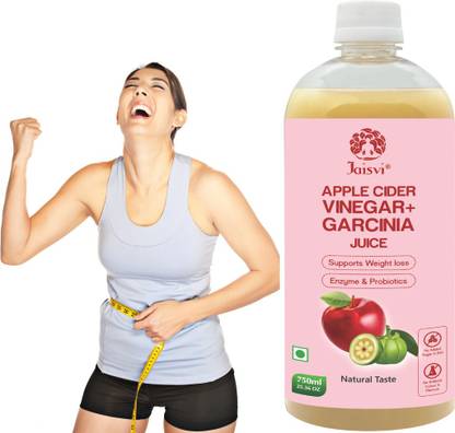 Jaisvi Apple Cider Vinega Help in Reduce Belly Fat with Multi minerals, vitamins 750ML Apple Cider Vinegar