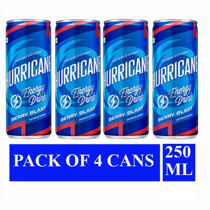 hurricane Berry Blast Energy Drink