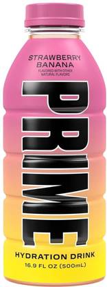 Prime Hydration Drink Strawberry Banana Exotic Flavour By Logan Paul KSI Hydration Drink