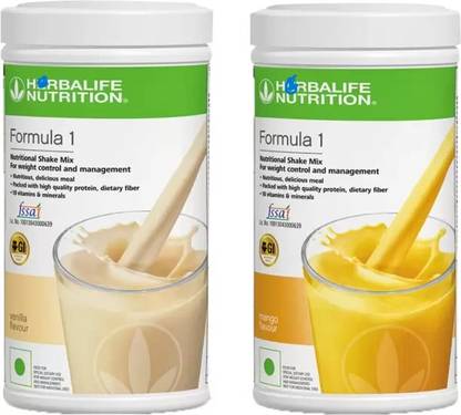 HERBALIFE Formula 1 Shake Vanilla and Mango Flavour Nutrition Drink