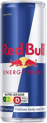 Red Bull JR-REDBULL-250ML-CAN-BLUE Energy Drink