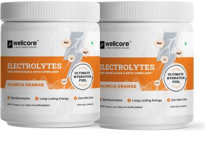 Wellcore - Electrolytes - Valencia Orange - Pack of 2