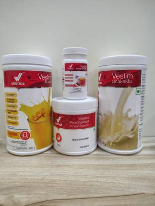 Vestige Shake-F1 MANGO SHAKE 500GM-PROTEIN POWDER200GM-AFRESH ENERGY DRINK KAHWA Nutrition Drink