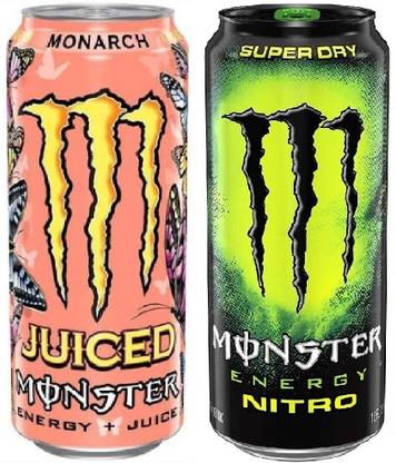 Monster Variety Pack Monarch & Mangoloco Soft Energy Drink Energy Drink