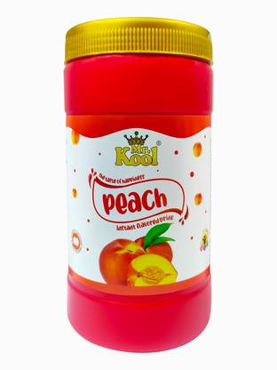 Mr.Kool Instant Drink Powder Peach 1 Kg Jar, Provides Instant Energy. Energy Drink