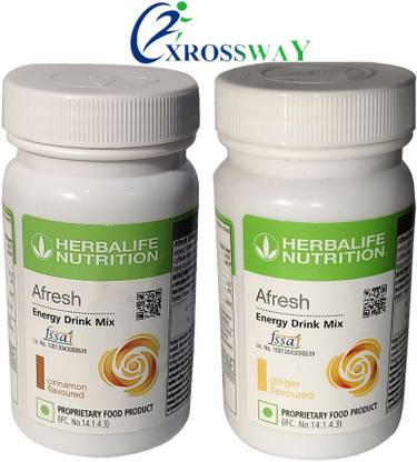 HERBALIFE ENERGY DRINK-CINNAMON,GINGER (PACK OF 2) Energy Bars