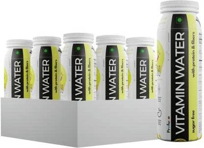 Profuze Vitamin Water - Vitamin B6, B12, C, D, Calcium & Protein NO SUGAR- Lemon Flavour Energy Drink