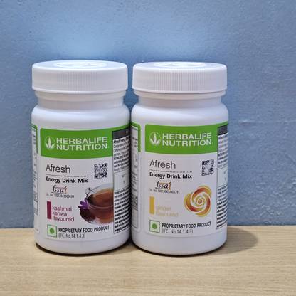 HERBALIFE ENERGY DRINK KASHMIRI KAHWA GINGER AFRESH 100GM Energy Drink
