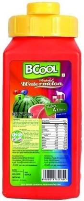 Bcool Instant Watermelon Drink Mix 500gm Jar Sports Drink