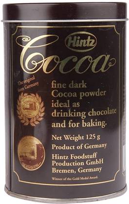 Hintz Cocoa Powder | Ideal For Drinking Chocolate, Baking | Nutrition Drink