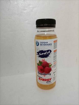 Scratch Raspberry Drinking Energy Jelly Energy Drink