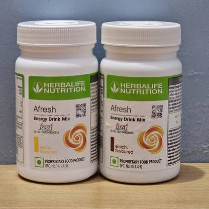 HERBALIFE ENERGY DRINK LEMON ELAICHI AFRESH Energy Drink