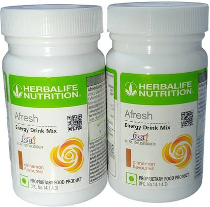HERBALIFE Afresh Cinnamon Pack Energy Drink