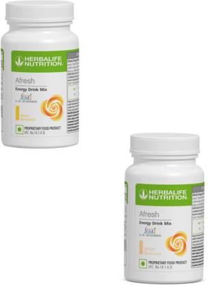 HERBALIFE Afresh Energy Drink Mix Combo Lemon & Ginger* Energy Drink