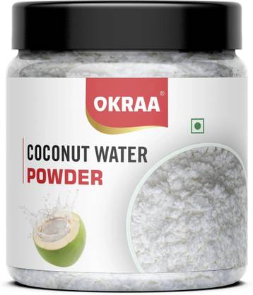 OKRAA Coconut Water Powder /Spray Dried Coconut Water Powder (Nariyal Pani ) - 100 GM Nutrition Drink