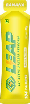 Leap Endurance Gels for Running, Energy gel for cycling, 38g each Sachet Energy Drink