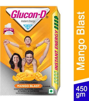 GLUCON-D Mango Blast , Glucose - Powder Energy Drink