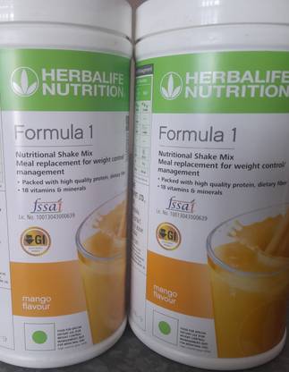 HERBALIFE Formula 1 mango flavour combo Sports Drink