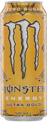 Monster Energy Ultra Gold Zero Sugar Energy Drink Imported Energy Drink