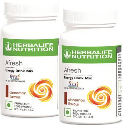HERBALIFE Afresh Energy Drink Mix Combo set of 2 for weight management Energy Drink