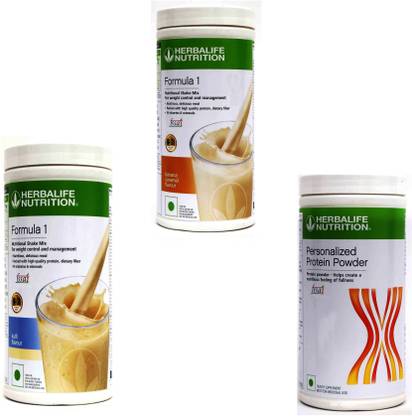 HERBALIFE FORMULA1 KULFI WITH FORMULA1 BANANA WITH PROTIEN POWDER 400G Nutrition Drink