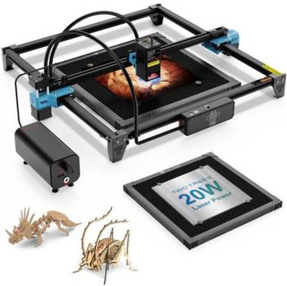 Yellow Tommy TTS-20 Pro | 418x418mm Engraving Area, 30000mm/min Speed Engraving Machine Kit Engraving Set