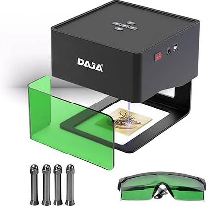 Yellow Tommy Mini Laser Engraving Machine 3W Engraving Set