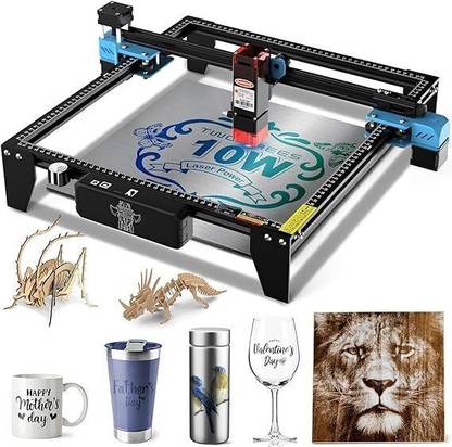 Yellow Tommy 10W Laser (TTS 10 pro) Diode Engraver Engraving Set
