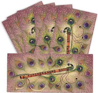 Beyond Invitation Money Gifting Envelopes Designer Lifafa for Weddings, Gift of Prosperity Envelopes