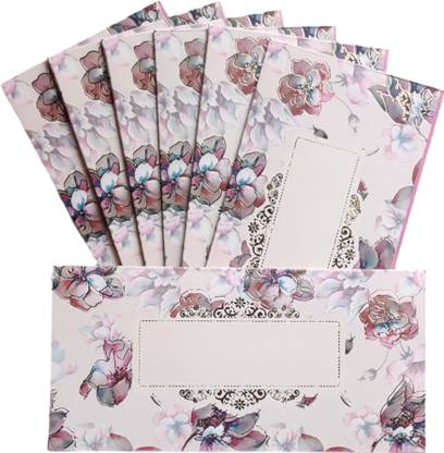 JHINTEMETIC Pack of 40 Digitally Printed Cash Envelopes for Gifting Money | Designer Shagun Envelopes