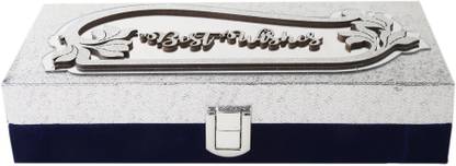 LIFAFEWALA Designer Rectangular Shaped Best Wishes Cash Box, Shagun Box, Gift Box Envelopes